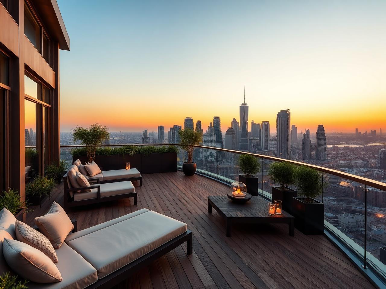 Cobertura duplex com terraço panorâmico